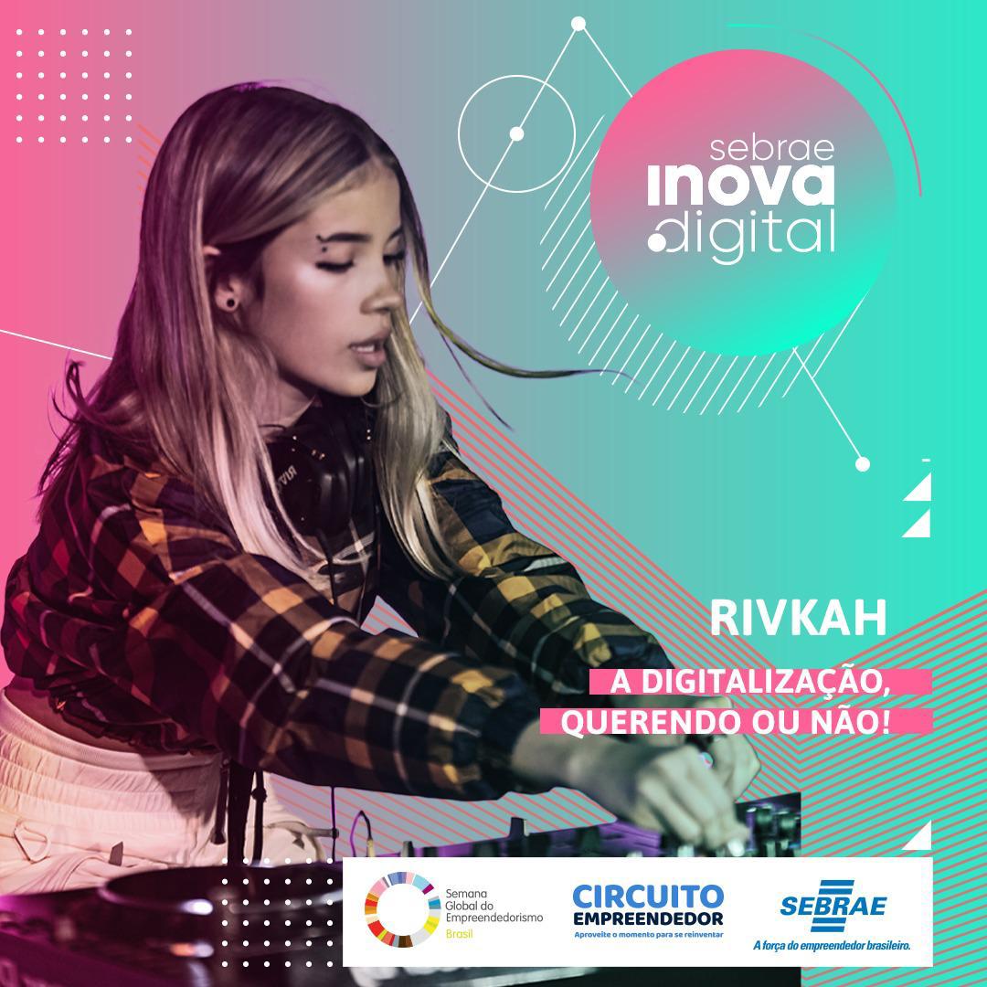 DJ Rivkah irá debater o futuro das redes sociais no Sebrae Inova